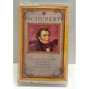 Schubert Quartet in D Minor Classical Cassette Tape  Gallery Classics 1999